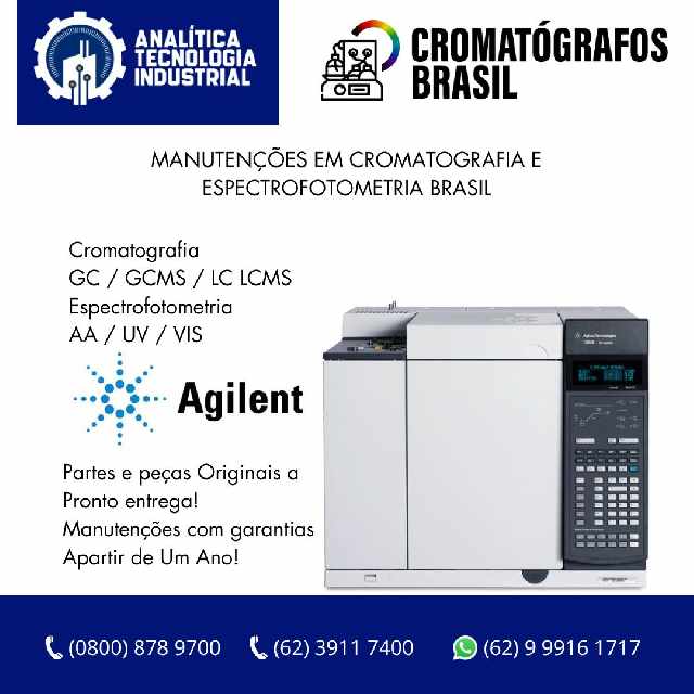 Foto 1 - Assistncia tcnica cromatografos brasil
